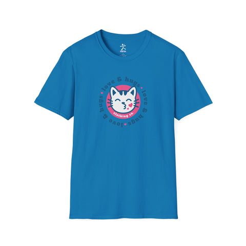 Blowing Hearts Kitty T-Shirt