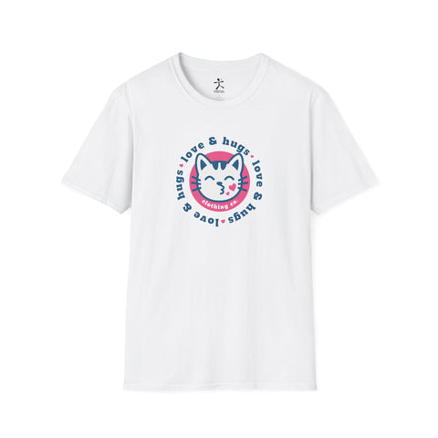 Blowing Hearts Kitty T-Shirt