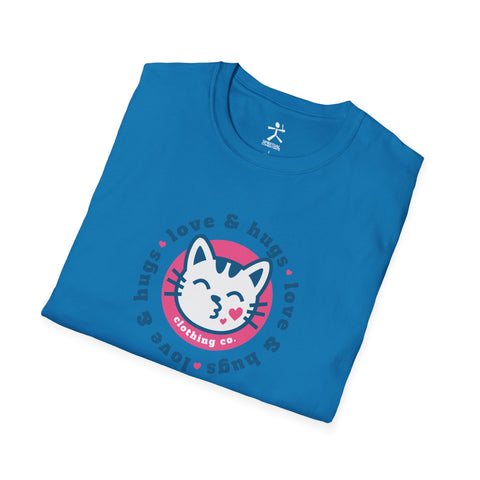 Blowing Hearts Kitty T-Shirt