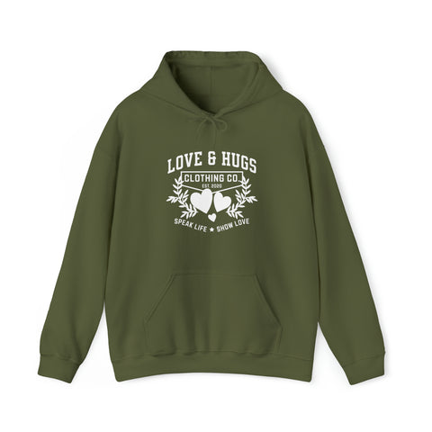 Love & Hugs College Hoodie