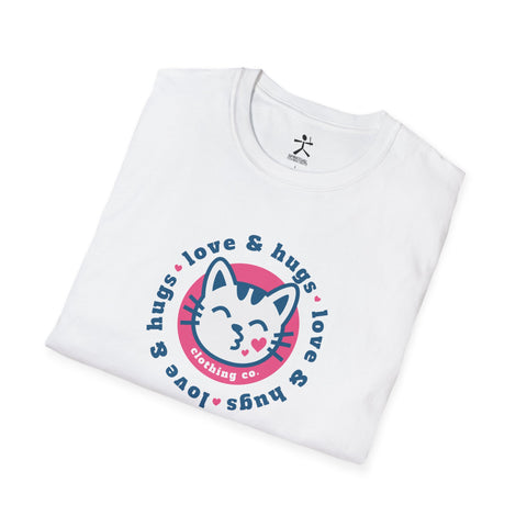 Blowing Hearts Kitty T-Shirt