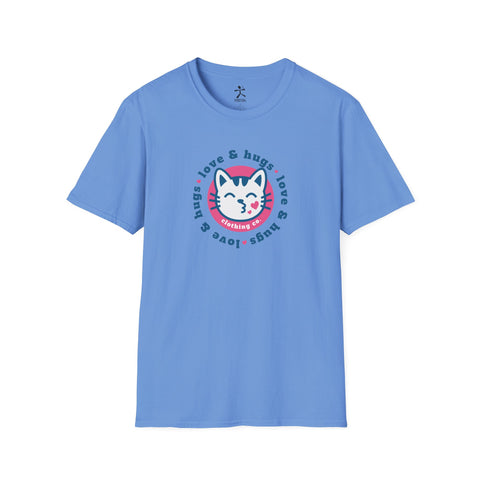 Blowing Hearts Kitty T-Shirt