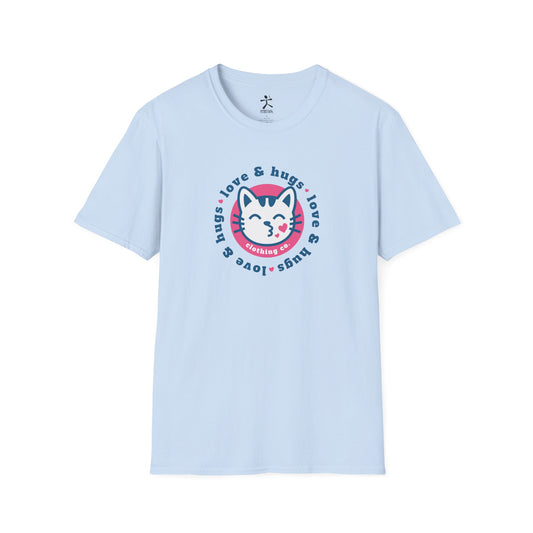 Blowing Hearts Kitty T-Shirt