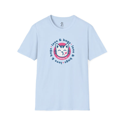 Blowing Hearts Kitty T-Shirt