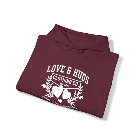 Love & Hugs College Hoodie