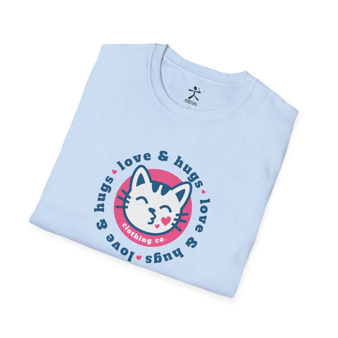 Blowing Hearts Kitty T-Shirt