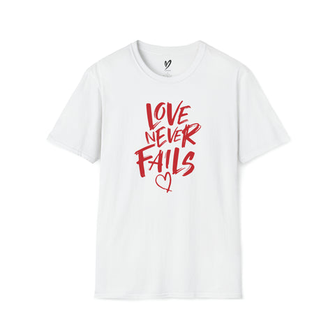 Love Never Fails T-Shirt