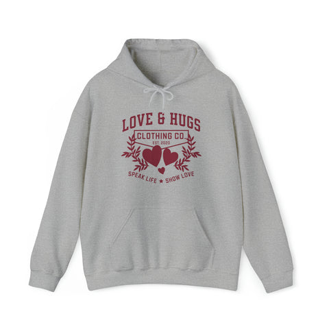 Love & Hugs College Hoodie