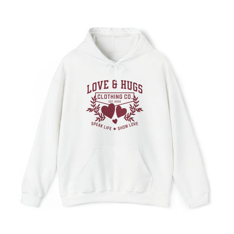 Love & Hugs College Hoodie