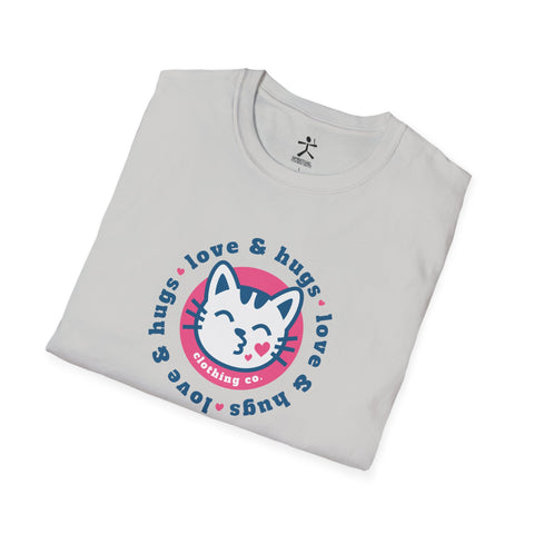 Blowing Hearts Kitty T-Shirt