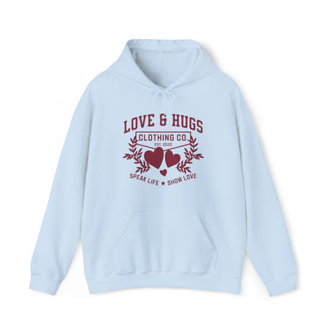 Love & Hugs College Hoodie